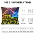 thumbnail image 5 of Neon Sign Construction Excavator Vehicles LED Neon Light USB Powered Acrylic Wall Decor for Kids Bedroom Boys Room Playroom, 5 of 5