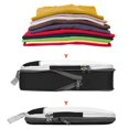 thumbnail image 4 of 3PCS Travel Storage Bag Compressible Packing Portable with Luggage Organizer Foldable Waterproof Travel,Grey, 4 of 5