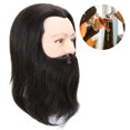 thumbnail image 4 of Male Mannequin Head, Functional Hairdressing Training Head Stable Soft Simulation Appearance With High Performance For Barber For Barber Shops, 4 of 8