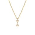 thumbnail image 1 of Diamondlite Collier Initiale Mini en Zircon Cubique - Or, 1 of 1