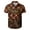 White, variant on Men's Oktoberfest Themed Shirt Lederhosen Print Casual Shirt,Traditional Lederhosen Graphic Plaid Top