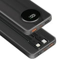 thumbnail image 3 of Aioneus Portable Charger Power Bank with Built-in Cables, 10000mAh 20W Fast Battery Pack, Black, 3 of 10