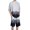 Gray, variant on Vedolay Matching Short Sets Men's 2 Piece Outfits Casual Floral Print Shirts and Drawstring Waist Shorts,Gray XL