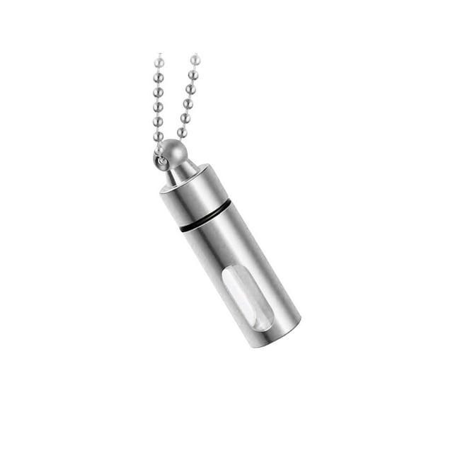 Collar de Cremación Zulema Contenedor tubo botella para mujeres