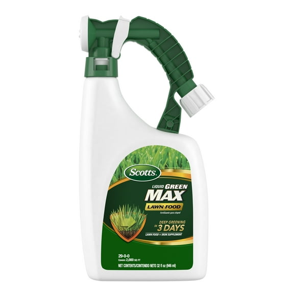 Scotts Liquid Green Max Lawn Food, 32 oz., for Any Grass Type
