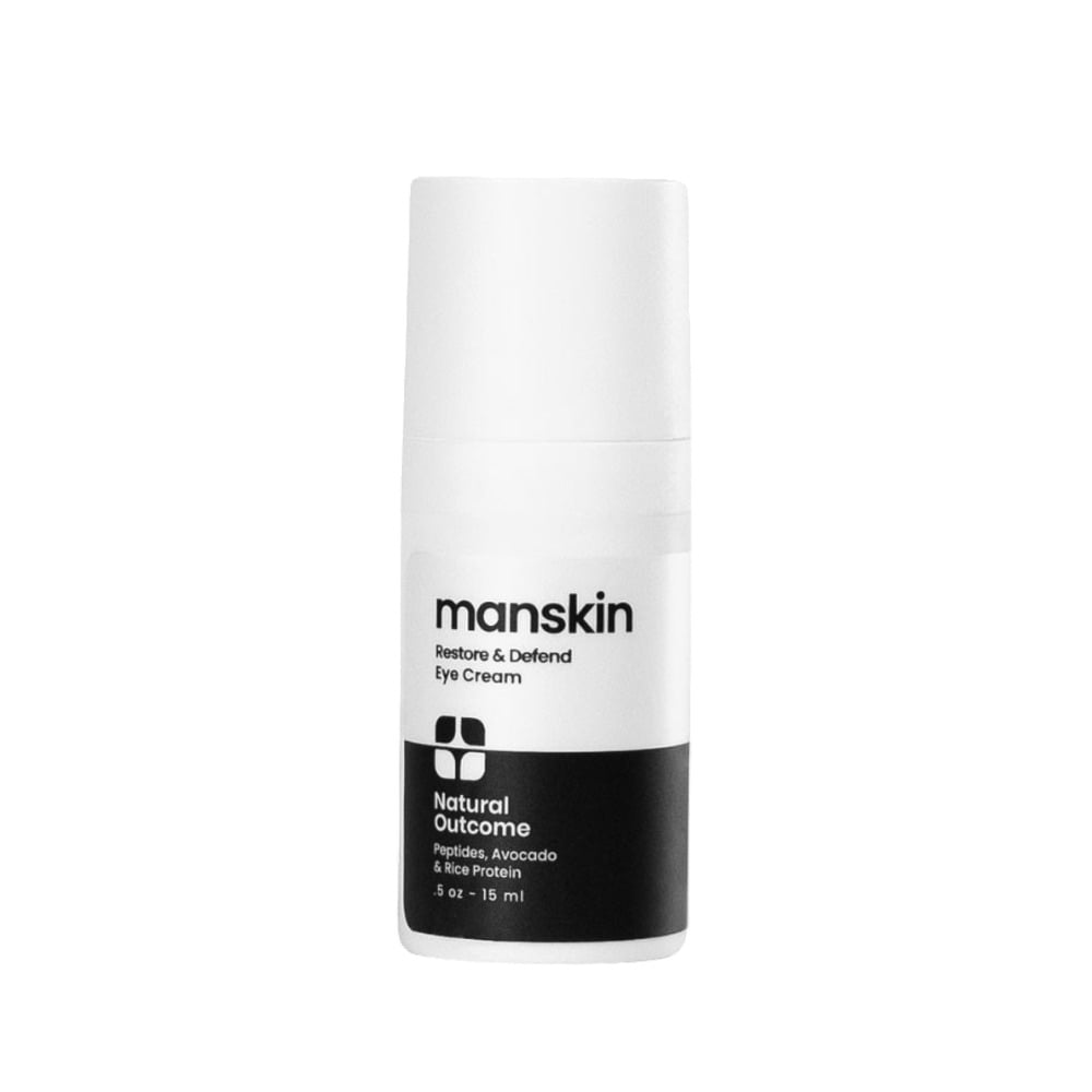 natural outcome Mens Eye Cream for Anti Aging - Dark Circles Under Eye Treatment and Reduce Puffiness - Eye Bags Cream for Men, Prevent Fine Lines & Wrinkles with Peptides, Hyaluronic Acid