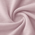 thumbnail image 4 of Lenpel T Shirts for Women 3/4 Length Sleeve Scalloped V Neck Solid Color Tunic Tops Casual Loose Tee Blouses(Pink,Large), 4 of 5