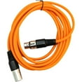 thumbnail image 2 of Seismic Audio SAXLX-6, 6 Pack of Orange 6 Foot XLR Patch Cables, 2 of 2