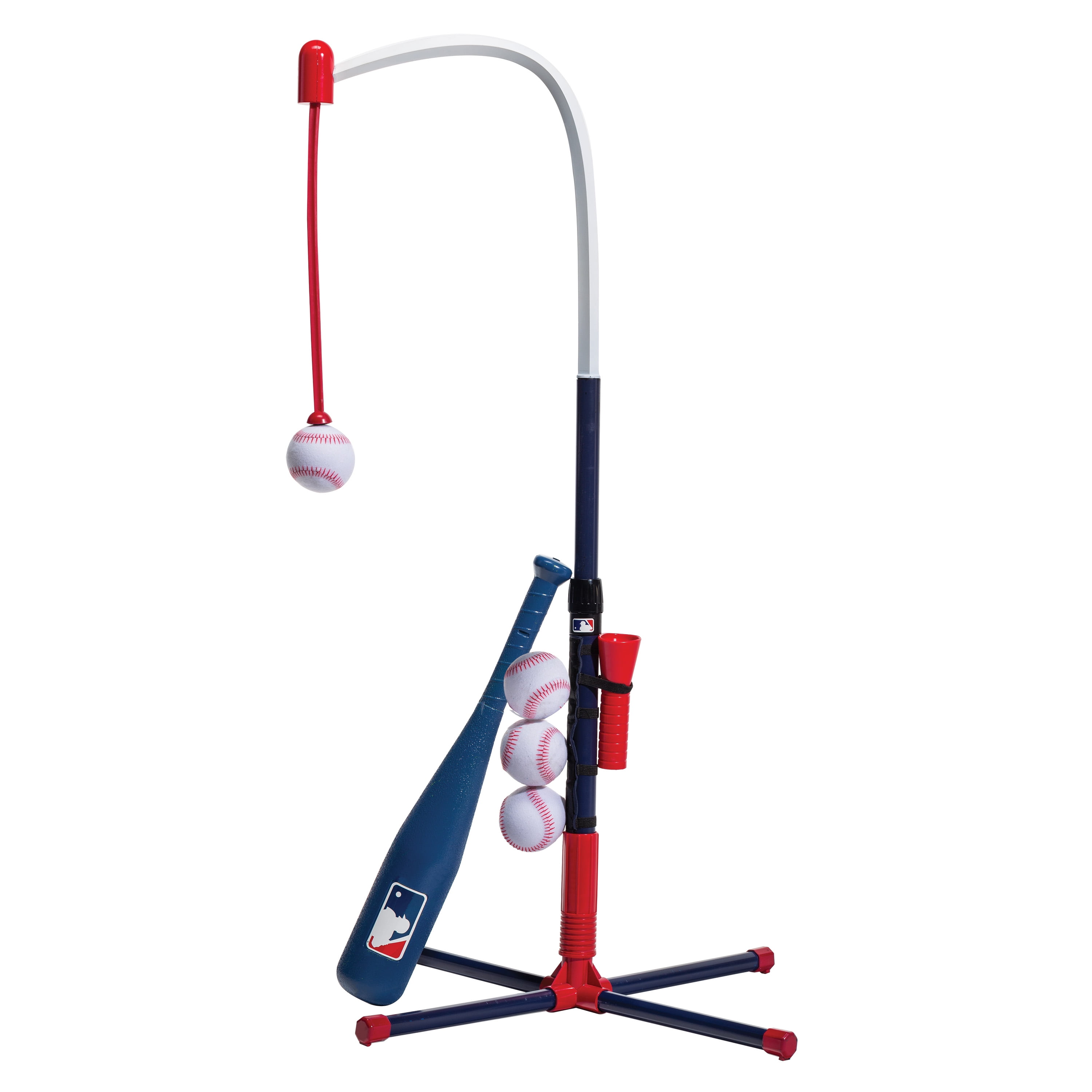 Franklin Sports Grow-with-Me Kids Batting Tee + Stand Set