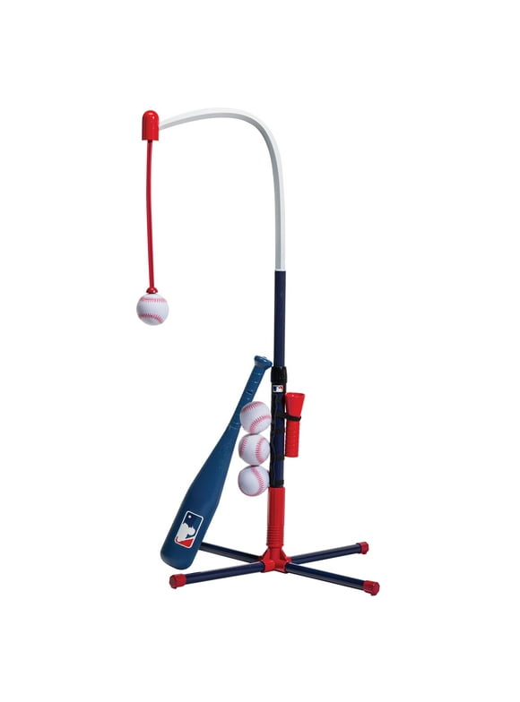Franklin Sports Grow-with-Me Baseball Tee + Stand Set for Youth + Toddlers - 18" to 36" Adjustments