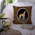 thumbnail image 3 of Carolines Treasures SS8492PW1414 Starry Night Whippet Fabric Decorative Pillow, 14Hx14W, multicolor, 3 of 4