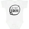 thumbnail image 3 of Inktastic My 1st Rakhi Bracelet, Raksha Bandhan Boys or Girls Baby Bodysuit, 3 of 5