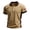 Khaki #27, variant on Evdexr Independence Day Polo Shirts for Men Patriotic Short Sleeve T Shirts 1776 2026 Button Down Usa Flag Shirt 4th Of July Lapel Golf Shirts Beige S