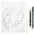 thumbnail image 3 of 50 Pcs Papiers de Transfert Papiers de Dessin Papiers de Traçage, 3 of 8