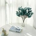 thumbnail image 5 of ZOELNIC Artificial Babys Breath Flowers 6 PCS Fake Babys Breath Flowers Bulk Silk Gypsophila Bouquets Real Touch Faux Flowers for Wedding Floral Arrangement Party Home Decoration, Peacock, 5 of 7