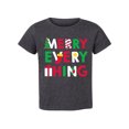 thumbnail image 2 of Instant Message - Merry Everything-Toddler Short Sleeve Tee, 2 of 6
