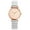White, variant on Women's Elastic Strap Watches: Stretch Band Bracelet Analog Quartz Ladies Classic Wrist Watches