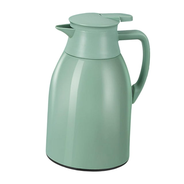 kurtrusly Pichet Isotherme pour Café Distributeur de Café et de Boissons à Vide 1 L Vert 1 L