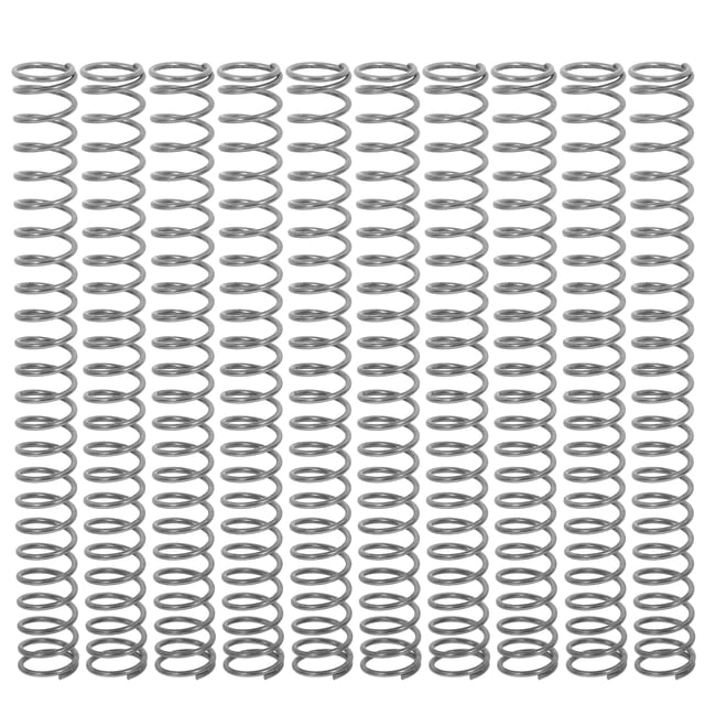 KAKOWELY small springs assorted 10pcs Squared Compression Spring Diy Mechanical Extended Compression Spring Extension And Compression Springs Extended Compressed Spring