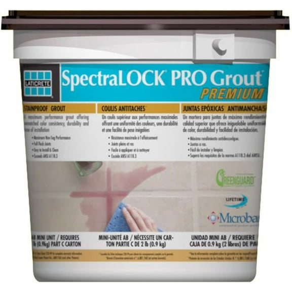 Laticrete SpectraLOCK Pro Premium Mini Parts A&B, 2lb (0.9 kg)