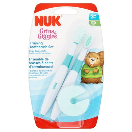 Nuk - Healthy Start formation Brosse à dents Set 2-Pack