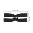 thumbnail image 2 of Uxcell 0.5g Silicone Badminton Racket Racquet Weight Balance Strips Tapes, Black 10 Pack, 2 of 6