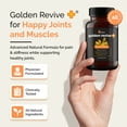 thumbnail image 2 of UpWellness Golden Revive + Joint Support Supplement Featuring Turmeric with Black Pepper, Quercetin, and Magnesium - 6 Active Ingredients for Joint Care - 60 Capsules, 2 of 7
