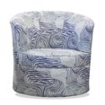 thumbnail image 3 of Timeless Swivel Blue Chair ,Walmart Exclusive, 3 of 3