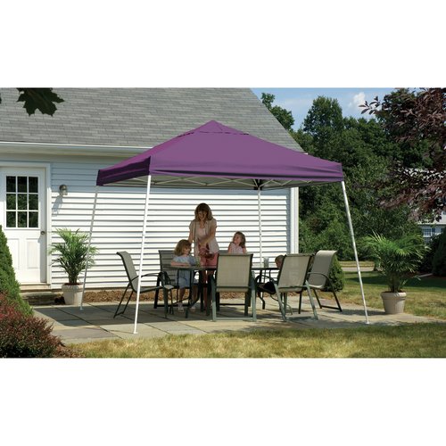 12' x 12' Sport Popup Canopy Slant Leg Purple Cover
