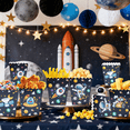 thumbnail image 6 of Space Theme Popcorn Buckets 10 Pack - 5 Unique Designs for Party Snack Containers, 6 of 7