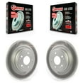 thumbnail image 1 of Genius Rear Coated Disc Brake Rotors Pair for Car 2017-2020 Acura MDX KG-101368, 1 of 9