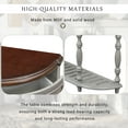 thumbnail image 3 of EUROCO 52'' Console Table Sofa Table for Entryway with 4 Drawers and Storage Shelf for Living Room Hallway Foyer Office,Antique Gray, 3 of 8