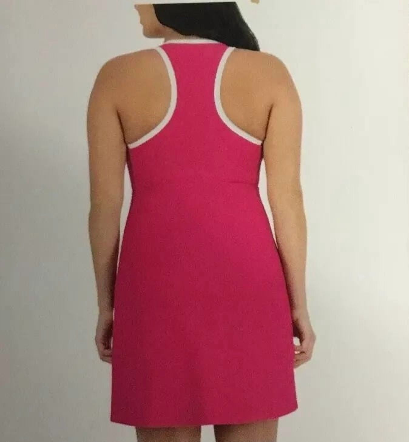 Sage Collective Ladies Active Tennis Dress with Shorts Athletic, Pink XXL