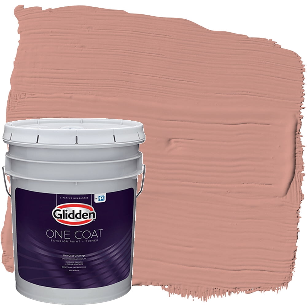 Glidden One Coat Exterior Paint and Primer, Mexican