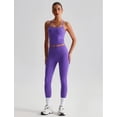 thumbnail image 4 of PISONIC Womens Workout Sets Two Piece Y Back Tank Top Matching High Waist Leggings Sets Gym Work Out Clothes, 4 of 8