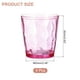 thumbnail image 2 of Uxcell vasos de acrílico de 10 oz, paquete de 4, vasos reutilizables de plástico para el hogar y al aire libre, rosa, 2 of 7