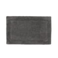 thumbnail image 2 of Jean Pierre New York Lydia Border 100% Cotton Bath Mat - Non-Slip Bath Rug - Charcoal Gray- 17"x24", 2 of 7