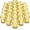 Gold, variant on Gold Votive Candle Holders Bulk Pack (36 Count), Glass Votives for Table Centerpieces, , Wedding & Valentine Decor
