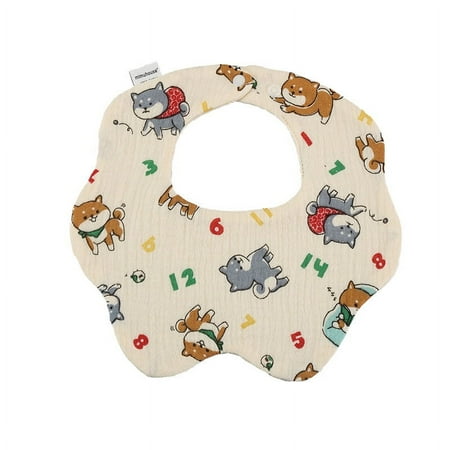 

degree children‘s bib newborn drool baby drool towel summer class cotton six-layer gauze baby bib