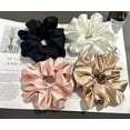thumbnail image 4 of Women Girls Large satin Scrunchies XL Silk Jumbo Scrunchie for Thick long Hair Oversized Giant Scrunchy Hair Ties, 4 of 7