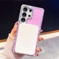 thumbnail image 6 of ELEHOLD Magnetic Case for Samsung Galaxy S26 Ultra, Shockproof Bling Diamond Clear Protective Cover, Wireless Charging,F, 6 of 9
