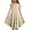 D79/Khaki, variant on Afdoent Girls Dress Kids Summer Dresses Double Layer Flutter Sleeve Flowy A Line Dress Casual Beach 8-9 Years