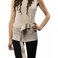 thumbnail image 2 of Premium Patient Transfer/Walking Gait Belt with Plastic Quick Release Buckle - Beige 72"L x 2"W, 2 of 8