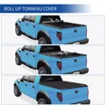 thumbnail image 5 of RVNI 5.6 ft Soft Roll Up Truck Bed Tonneau Cover for 2009-2023 Dodge Ram 1500 Classic, 5 of 7