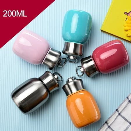 

200ML Fashion Mini Portable Children Stainless Steel Vacuum Mug Water Bottle Cup
