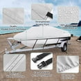 thumbnail image 3 of Cubierta para barco HAHASOLE 20-22 pies impermeable de alta resistencia 1200D PU, 3 of 6