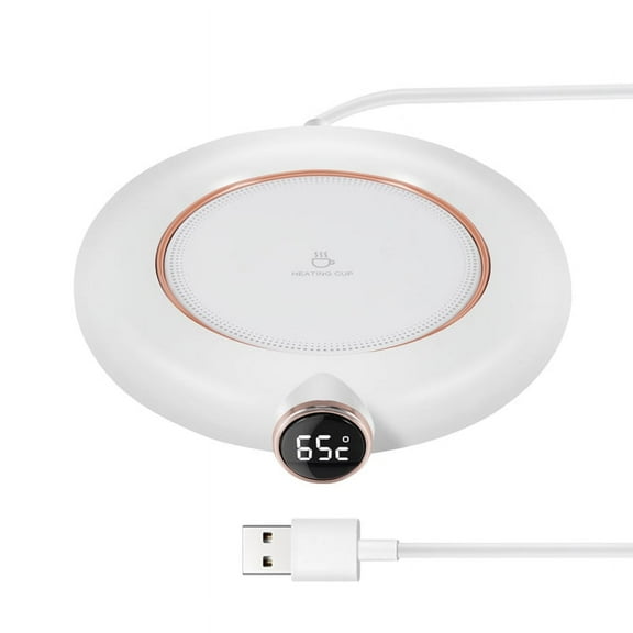 Smart Mug Warmer for Tea Warming, Candle Heater White