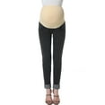 thumbnail image 2 of Maternity Women's Skinny Leg Denim Jeans - Gray 29, 2 of 4