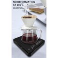 thumbnail image 3 of Digital Coffee Scale Cooking Baking LED Coffee Scale Measurement Equipment Kitchen Tool Precise LED Screen Electronic Measuring Weight Gauge, 3 of 6