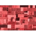 thumbnail image 1 of Ahgly Company Indoor Rectangle Patchwork Red Transitional Area Rugs, 3' x 5', 1 of 4